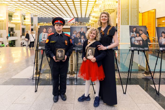 Фотовыставка патриотического проекта «Китель Победы» в Музее Победы