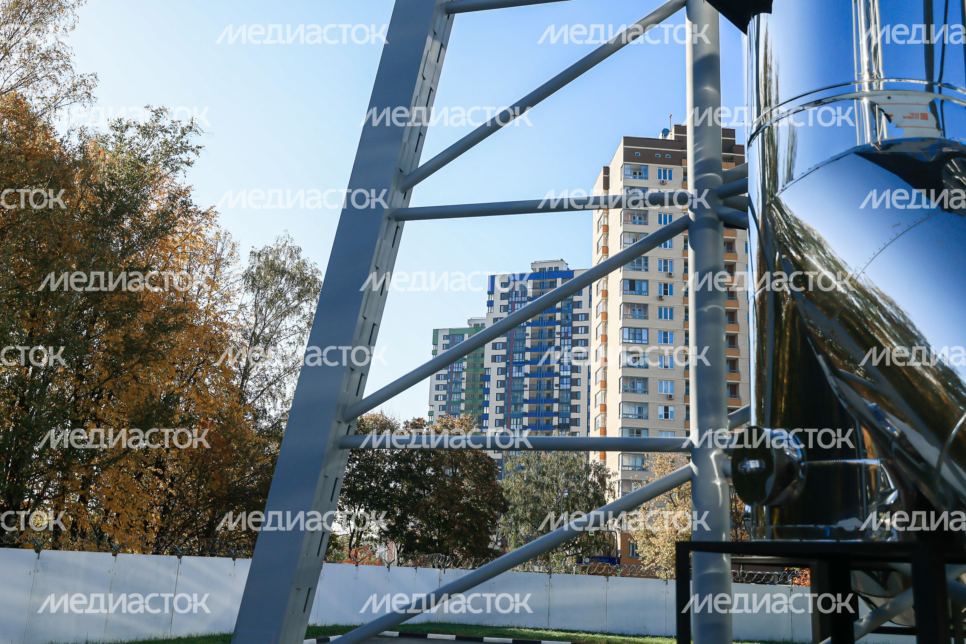 Осмотр новой котельной и реконструируемого участка теплосети в Королеве Губернатором Подмосковья