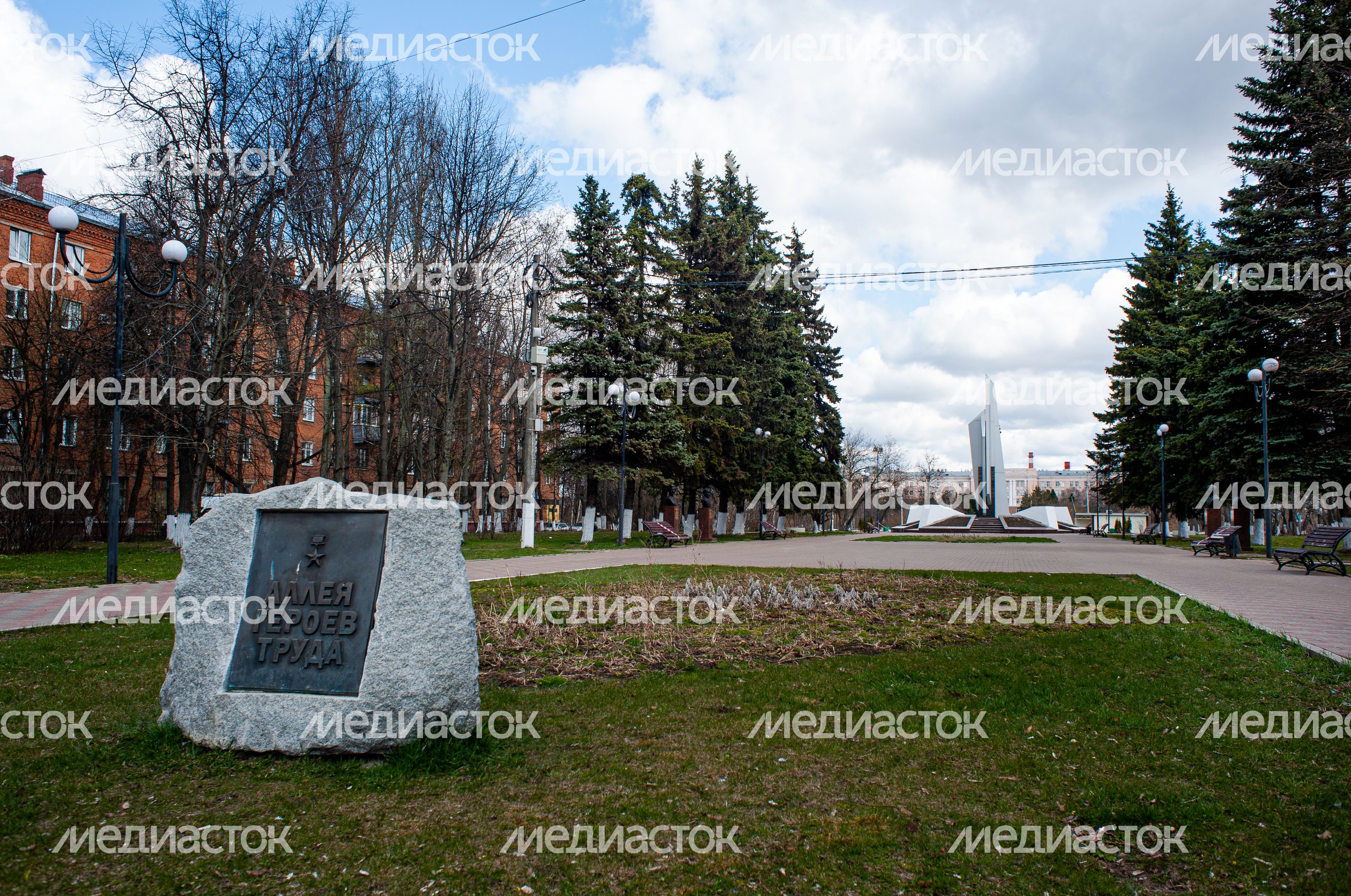 Весенние виды города Фрязино