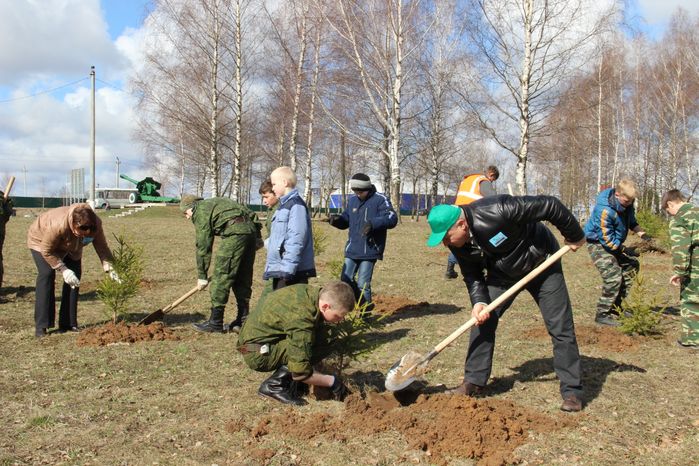Единый областной субботник в Шаховской