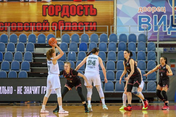 Баскетболистки из «Спарты энд К» города Видное победили «Енисей» из Красноярского края в Премьер-лиге Чемпионата России