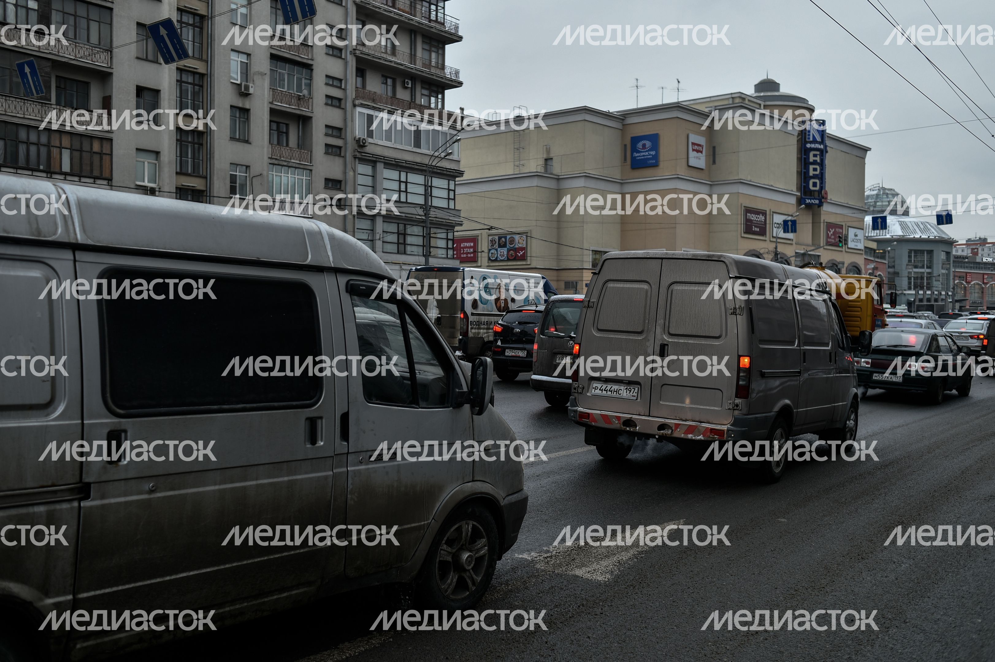 Дорожная ситуация в Москве