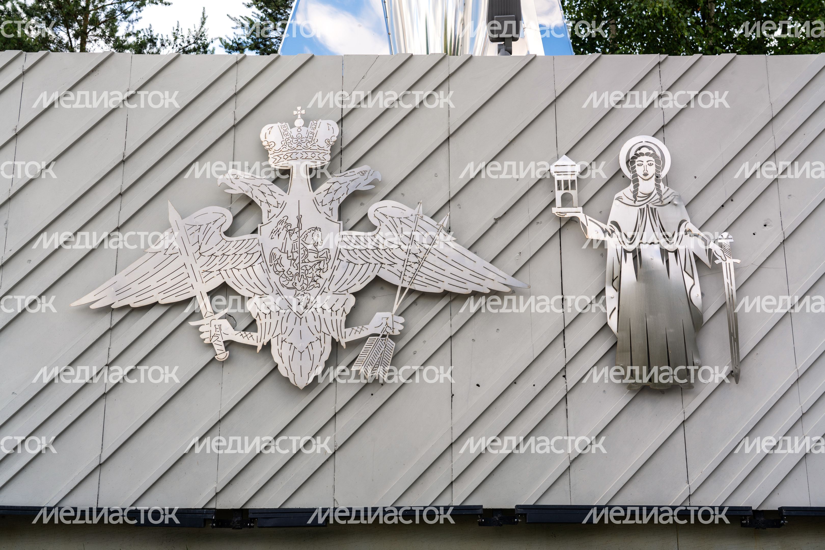 Въездная стела в ЗАТО Власиха