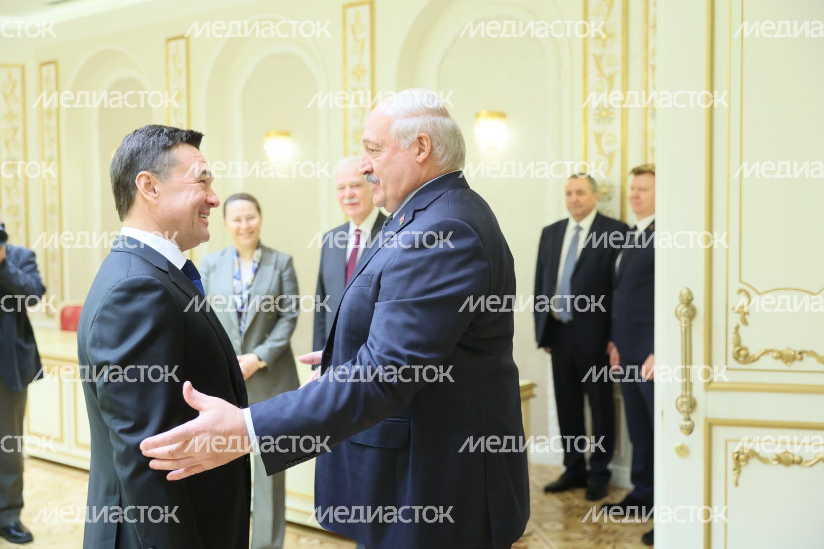 Андрей Воробьев и Александр Лукашенко