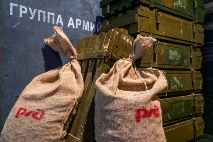 Экспозиция о подвиге железнодорожников в Музейном комплексе «Дорога памяти» Одинцовского округа
