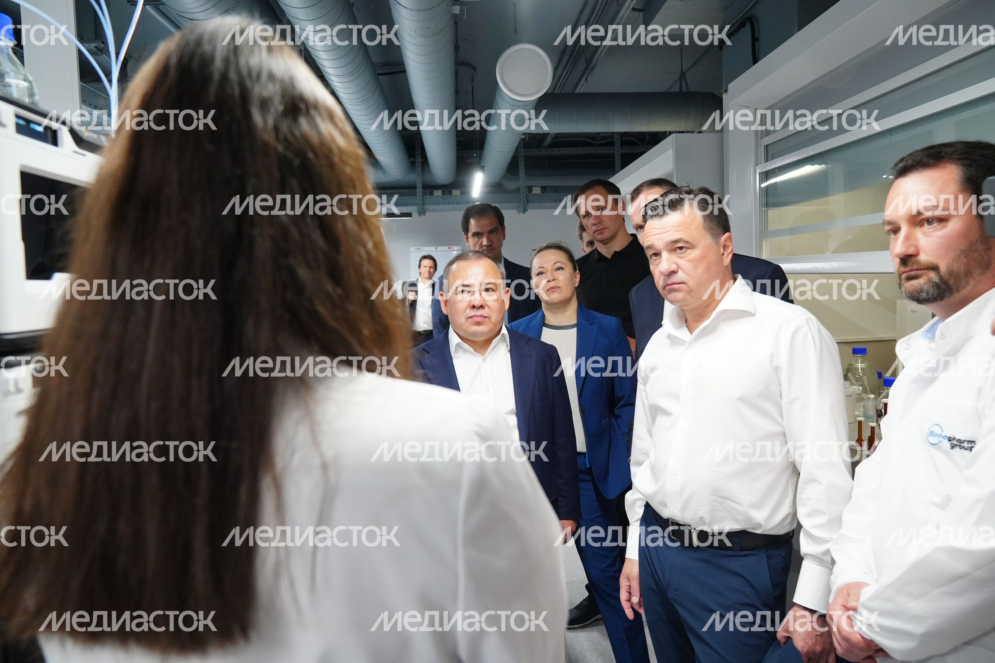 Губернатору представили проект развития R&D-Центра фармкомпании «Биннофарм Групп» в Красногорске