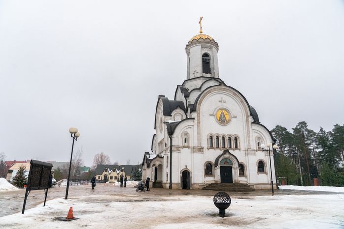 Елисаветинская церковь. Крещенские купания