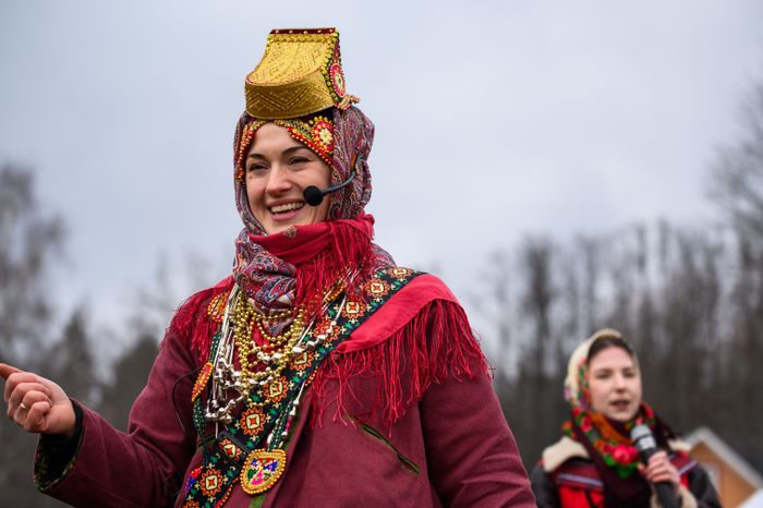 Празднование Масленицы в Муранове