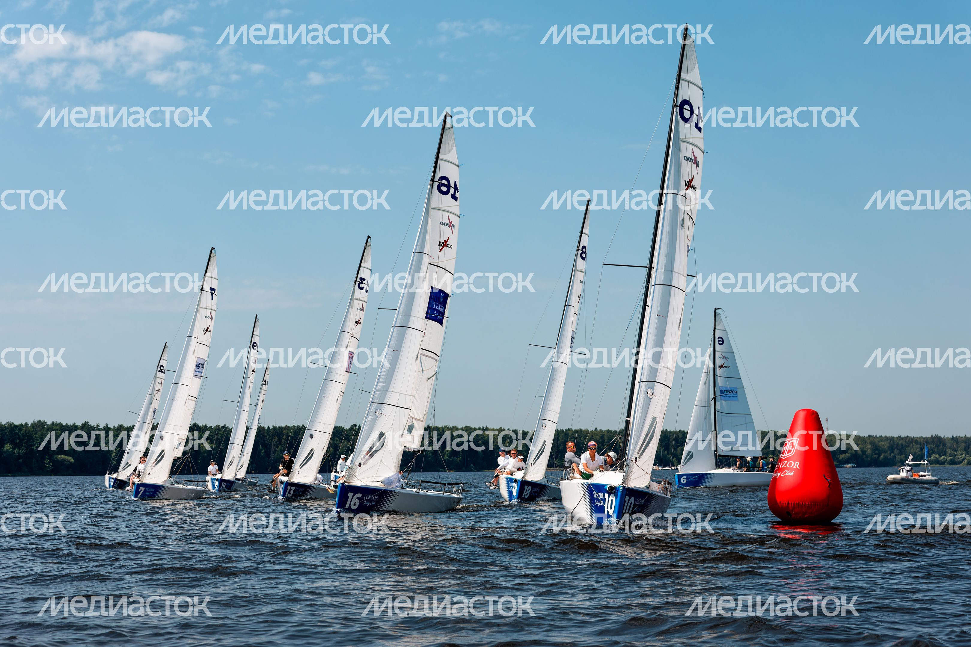Парусная гонка Tenzor Elite Cup 2025 на Пестовском водохранилище в Мытищах