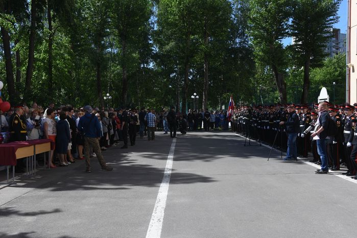 Последний звонок в Московском президентском кадетском училище имени М.А. Шолохова, 1 часть