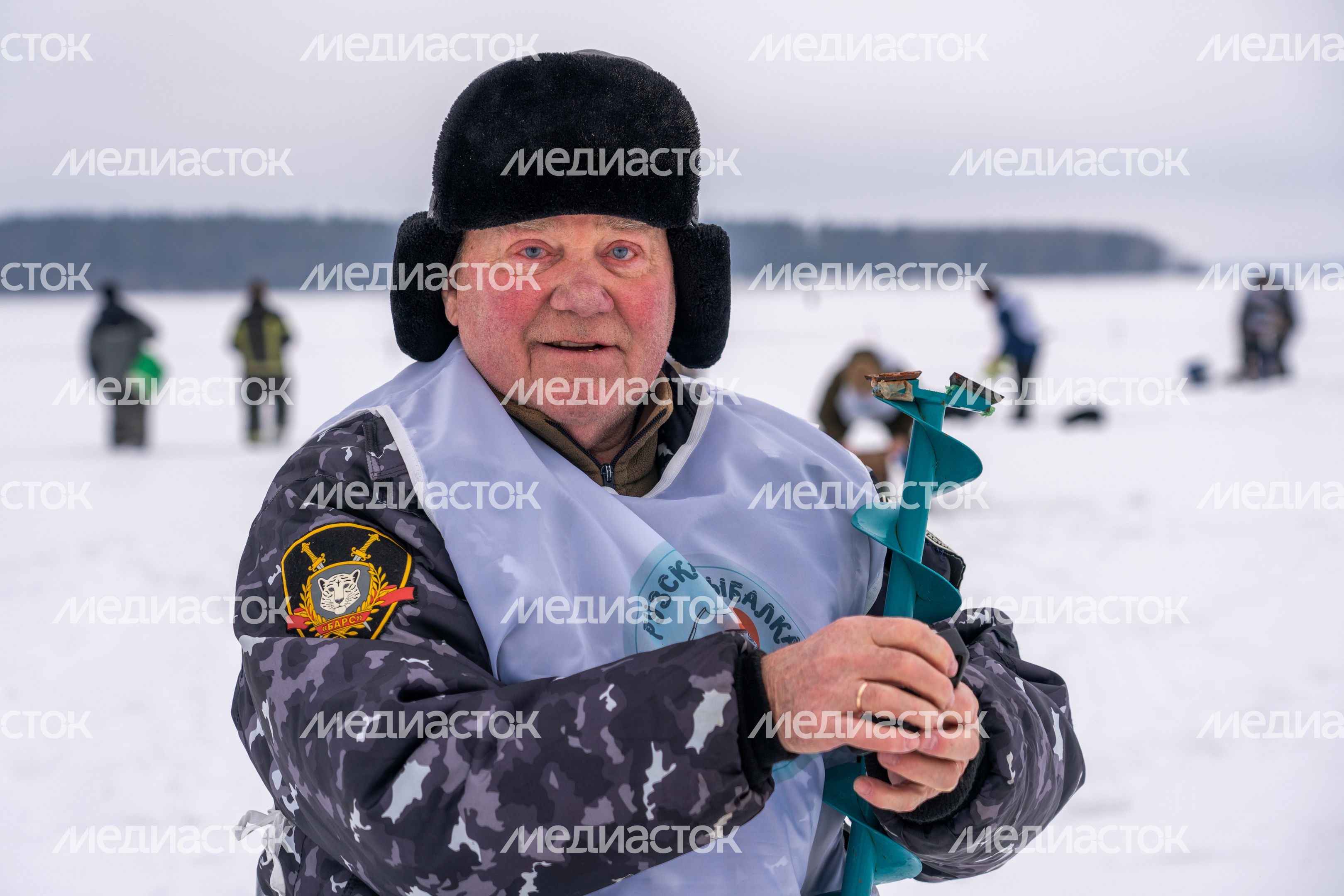 Зимняя рыбалка на Озернинском водохранилище в Рузском округе Зимняя рыбалка на Озернинском водохранилище в Рузском округе