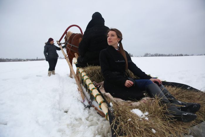Партизанская деревня в парке «Патриот»