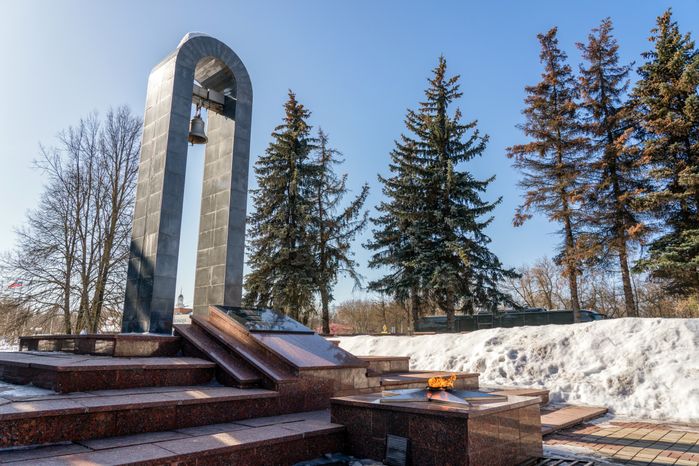 Бульвар Воинской Славы в Чехове