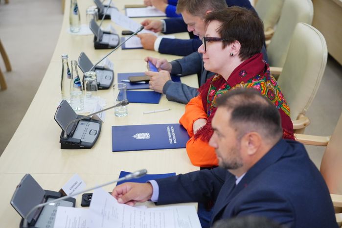 В Красногорске прошло первое пленарное заседание Общественной палаты Московской области в новом составе