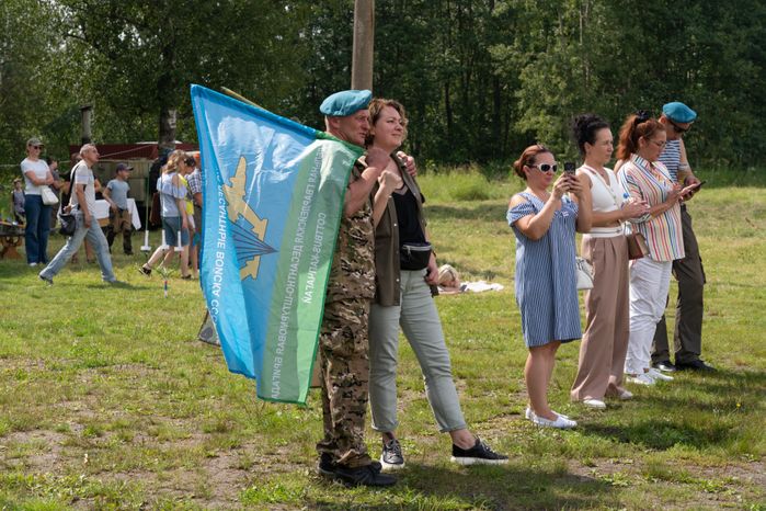 Чехов. День ВДВ на аэродроме ДОСААФ