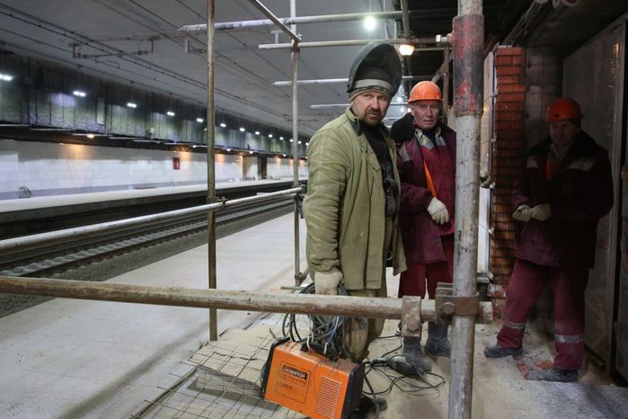 Строительство ТПУ «Площадь Гагарина» в Москве