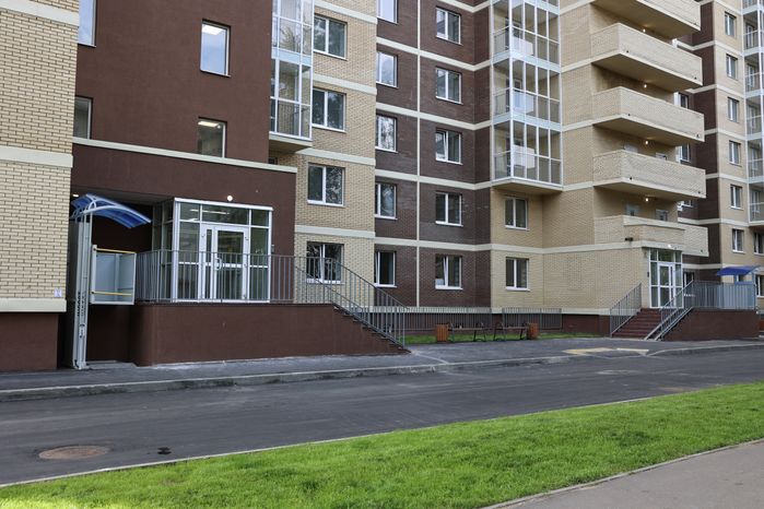Новый МКД на ул. Набережной в Лыткарино принял переселенцев из ветхого жилья