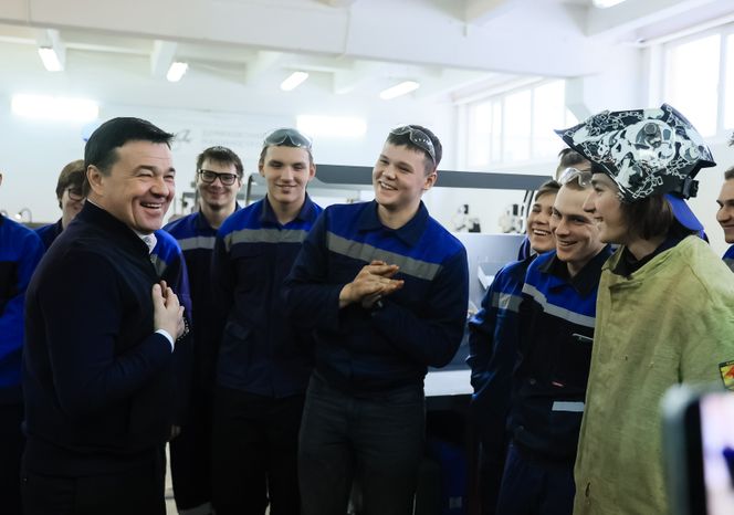 Посещение Губернатором Павлово-Посадского Техникума