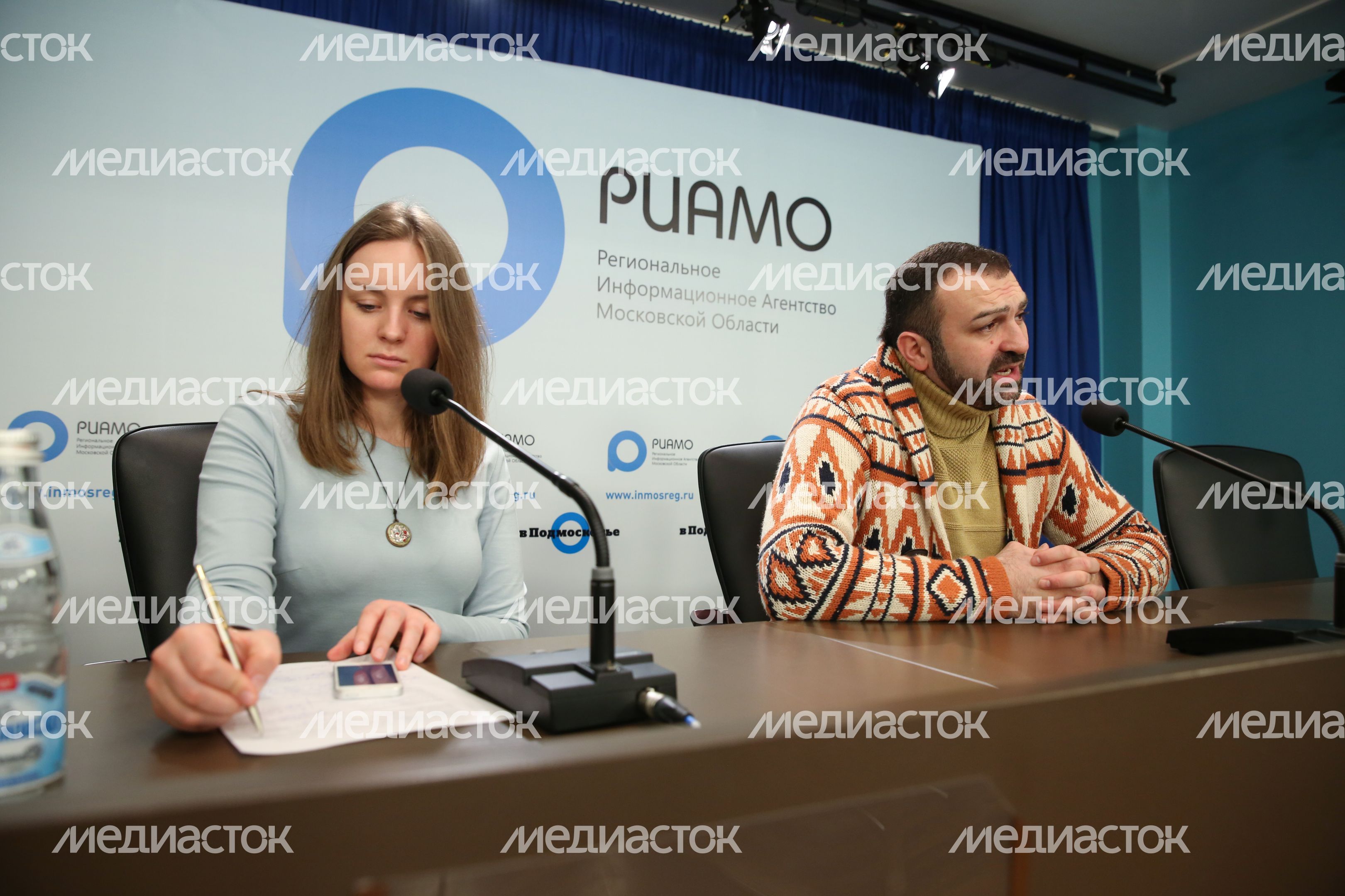 Пресс-конференция Давида Гвинианидзе в РИАМО