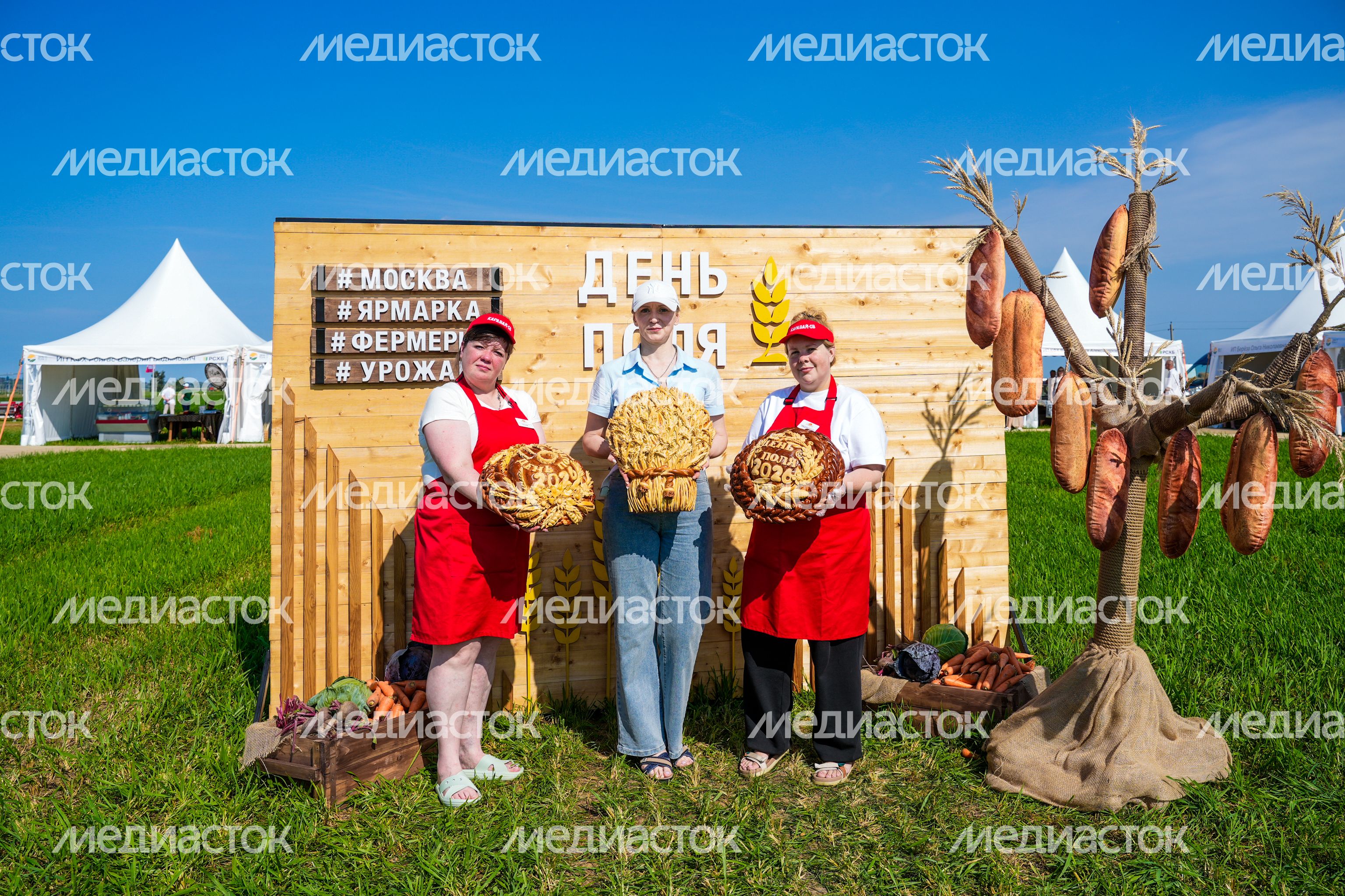 Агропромышленная выставка "День поля Московской области" в Дмитровском округе