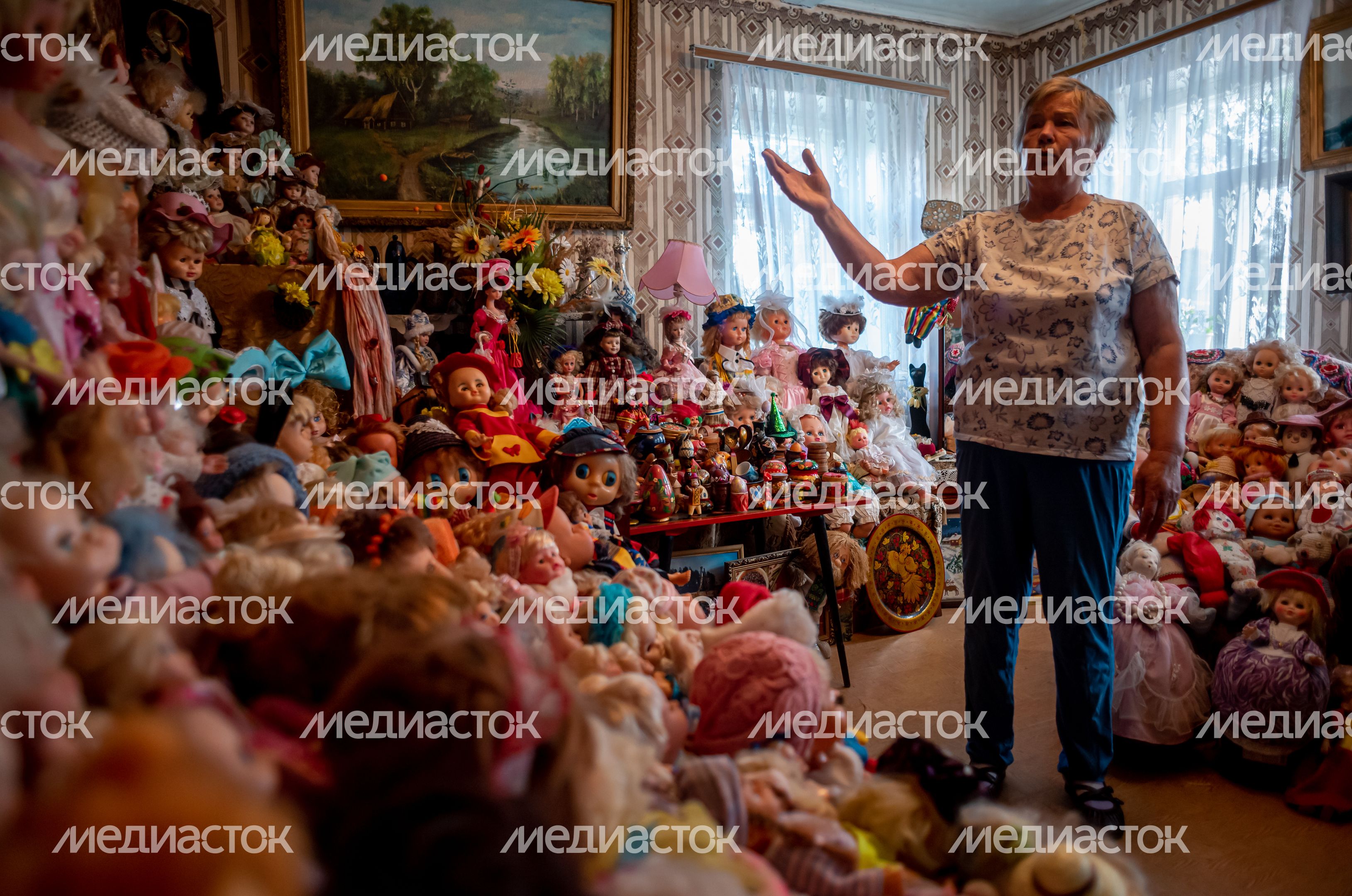 Интервью с коллекционером кукол в Коломне