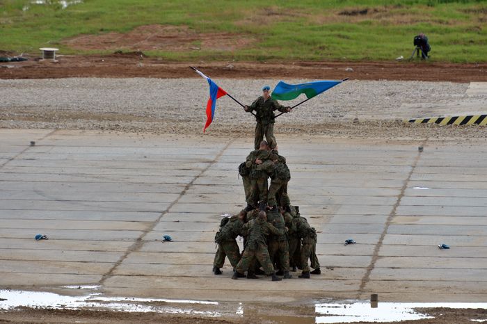 Международный военно-технический форум «Армия-2015». Динамический показ