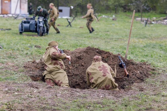 Военно-историческая реконструкция "Третий удар. Освобождение Крыма"