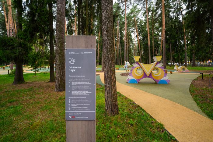 Центральный парк культуры и отдыха Жуковского летом