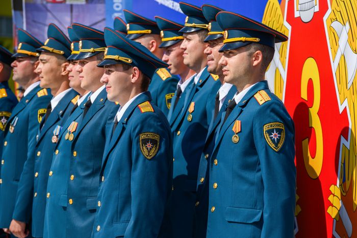 Соревнования по пожарно-спасательному спорту среди специальных управлений МЧС России