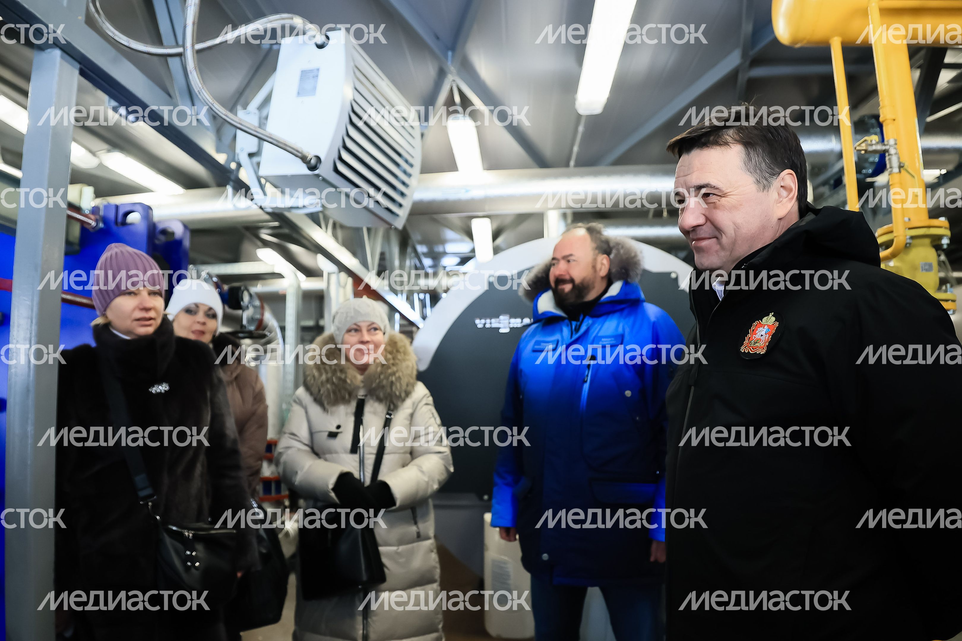 Посещение губернатором котельной в Ликине-Дулеве