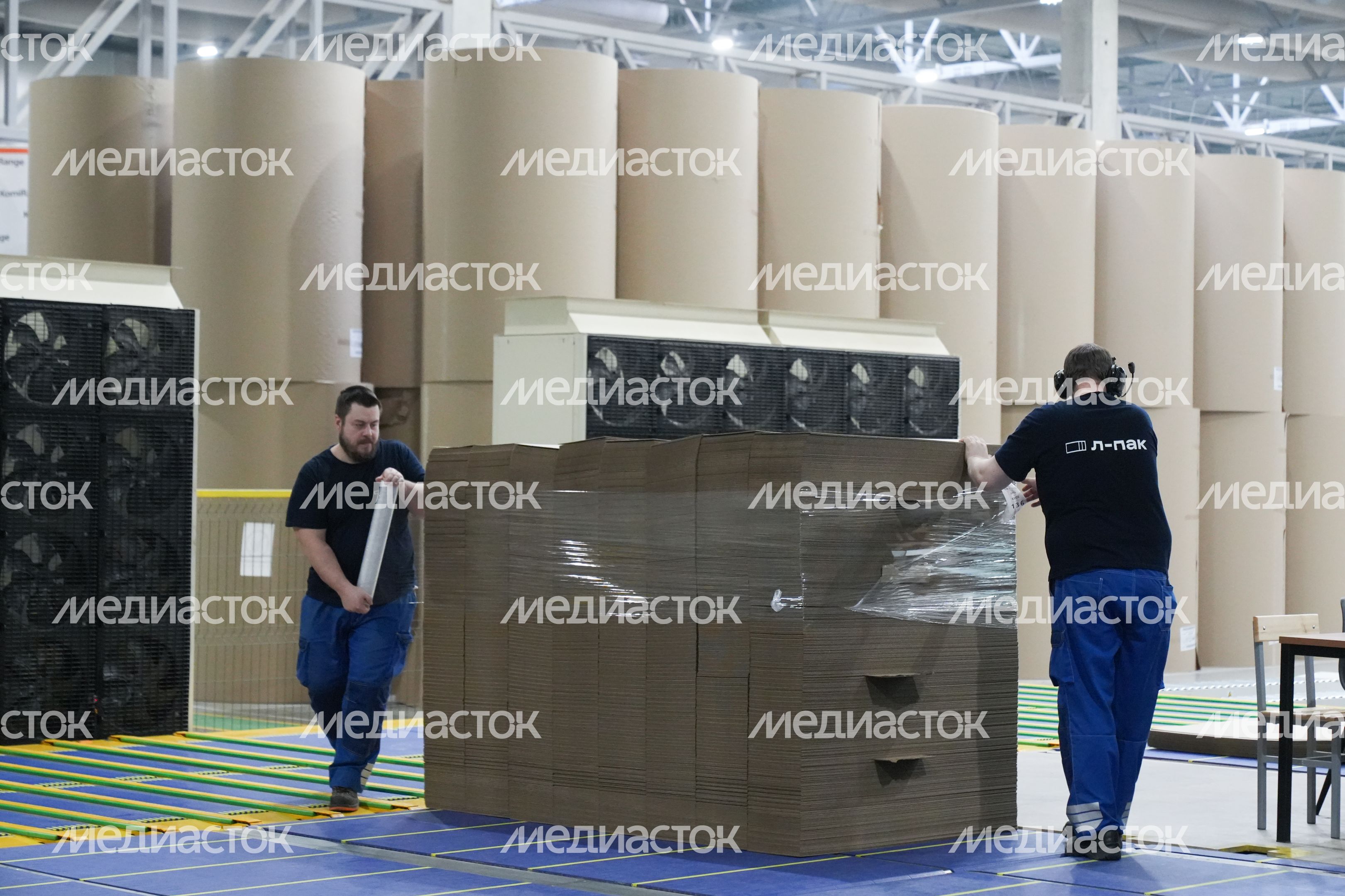 В Кашире открыли завод "Л-Пак" по производству гофрокартона и упаковки