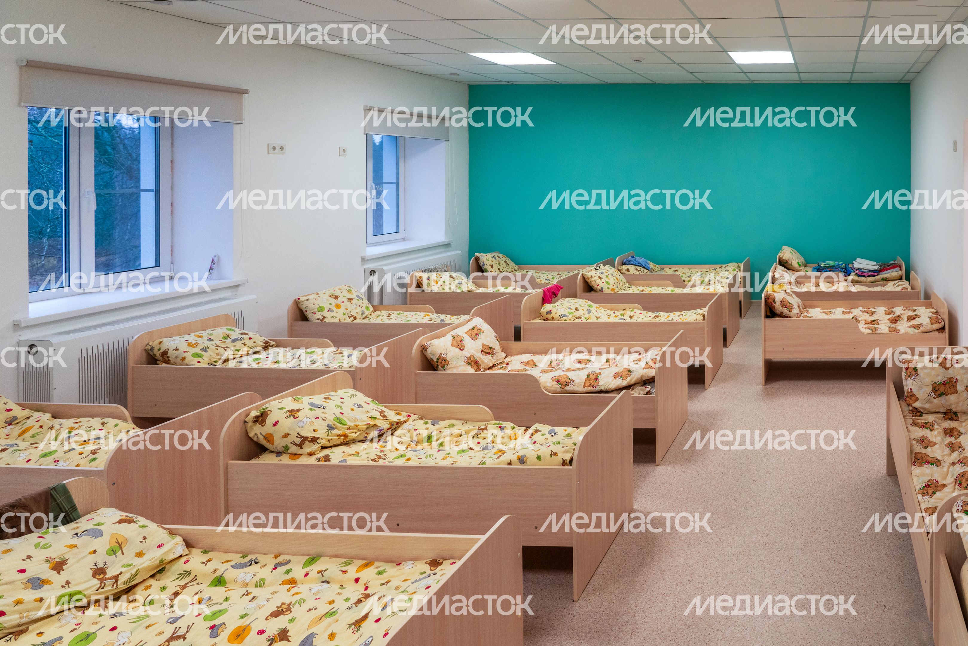 Ложковская средняя школа в п. Майдарово Солнечногорска после капитального ремонта