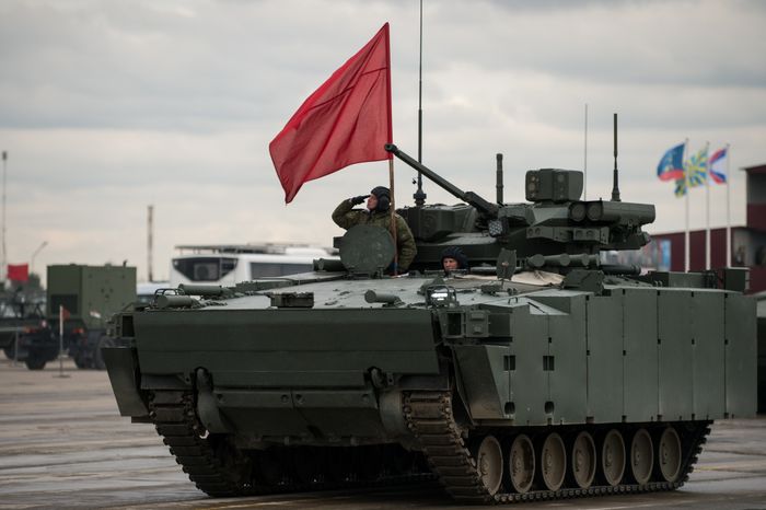 Репетиция Парада Победы в Алабино