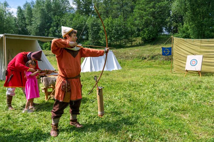 Фестиваль исторической реконструкции «Наследие предков» в Раменском парке