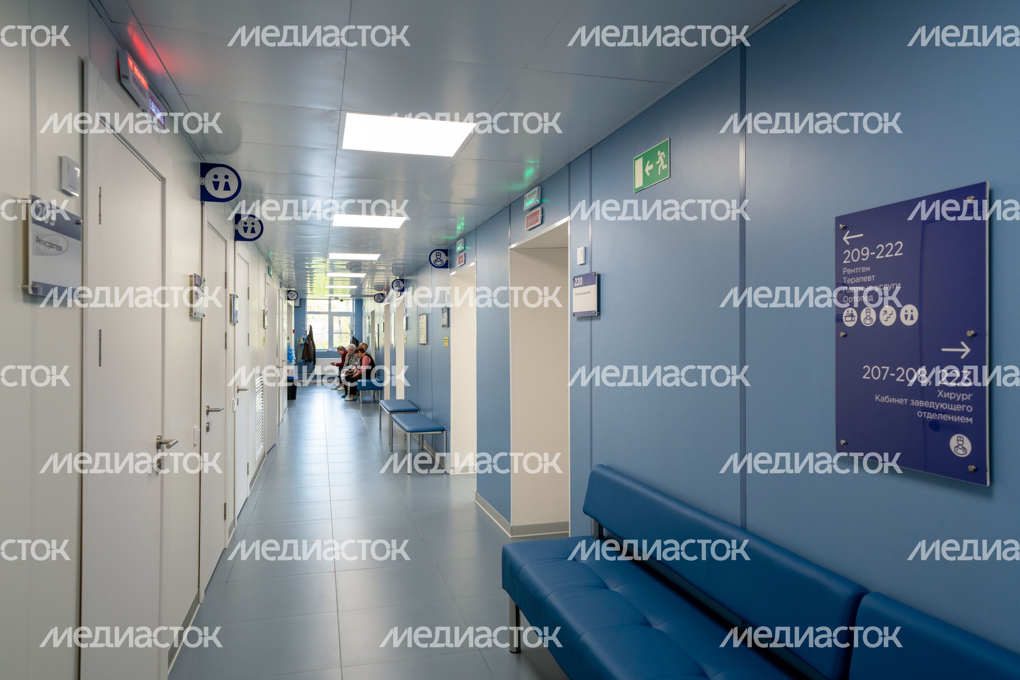 Взрослая поликлиника в Талдоме после капитального ремонта. Корпус «Б» Взрослая поликлиника в Талдоме после капитального ремонта. Корпус «Б»