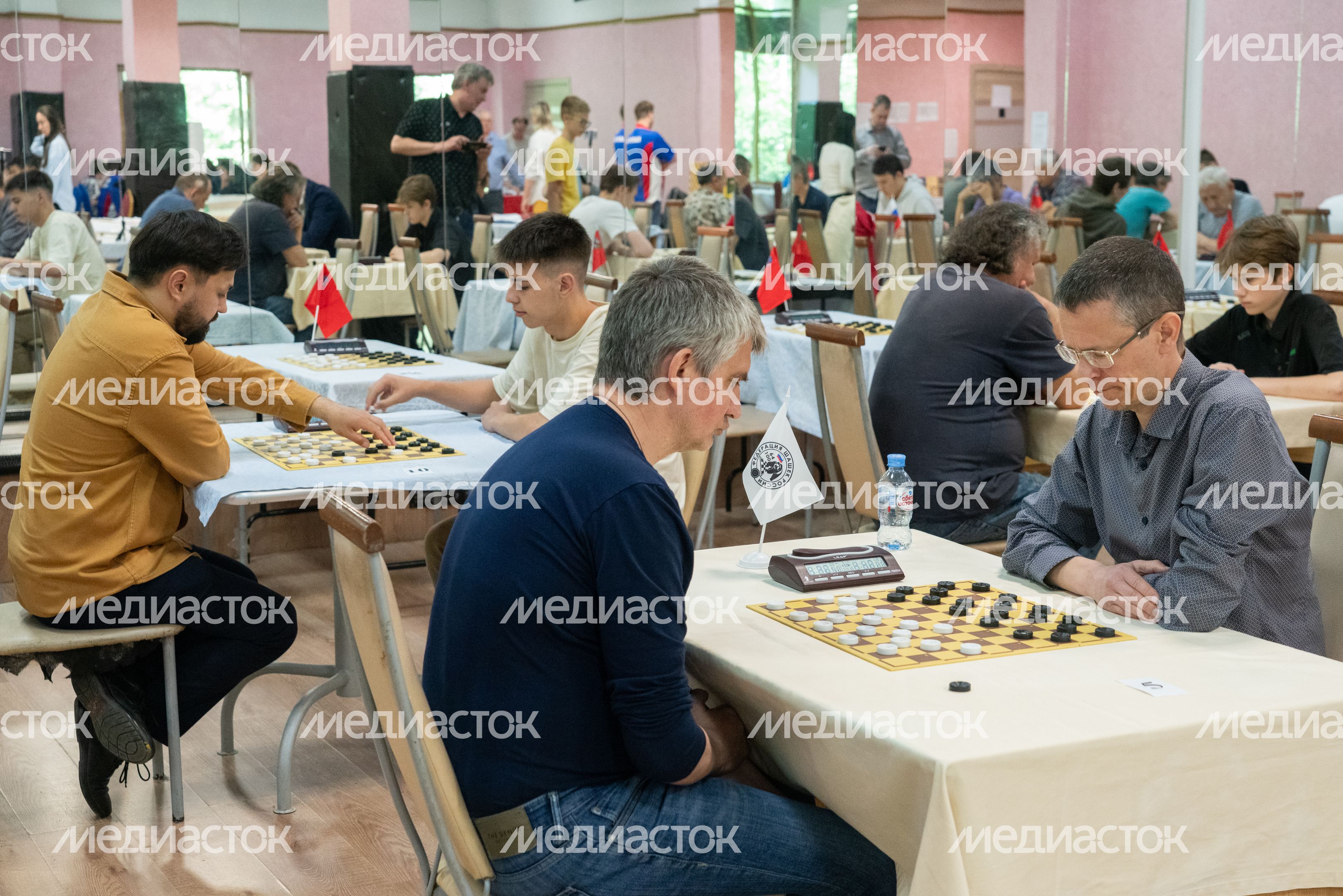 В Подмосковье завершился чемпионат России по международным стоклеточным шашкам