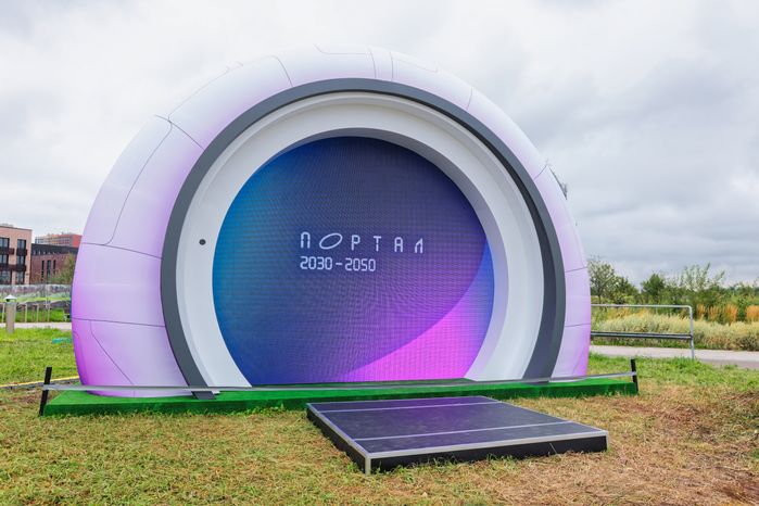 Выставка креативных арт-объектов на фестивале будущего «Портал 2030-2050» в Сколково