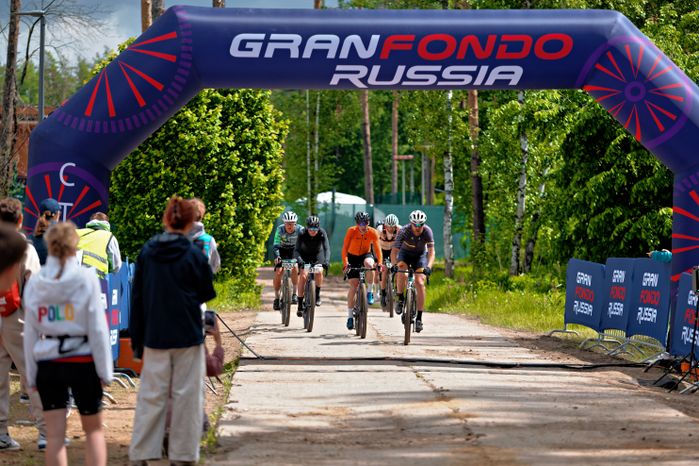 Первый велозаезд серии Gran Fondo Gravel Race в парке Малевича Одинцовского округа