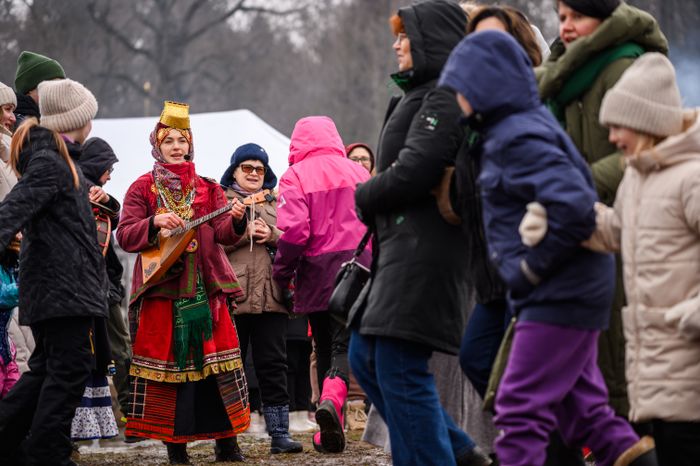 Празднование Масленицы в Муранове
