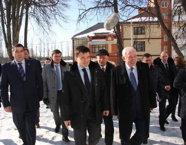 Андрей Воробьев посетил Домодедово