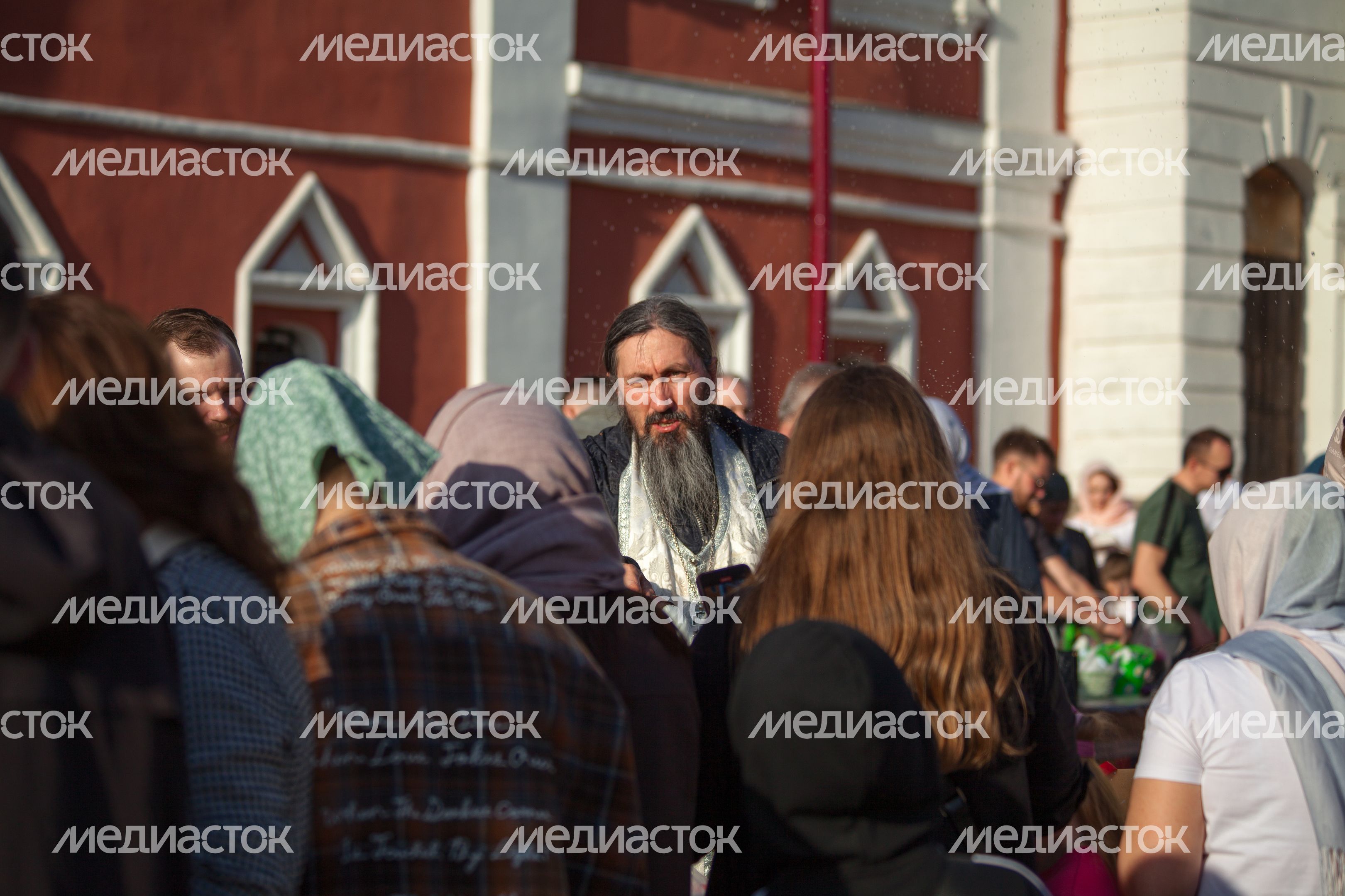 Пасха в Николо-Угрешском монастыре города Дзержинский Пасха в Николо-Угрешском монастыре города Дзержинский