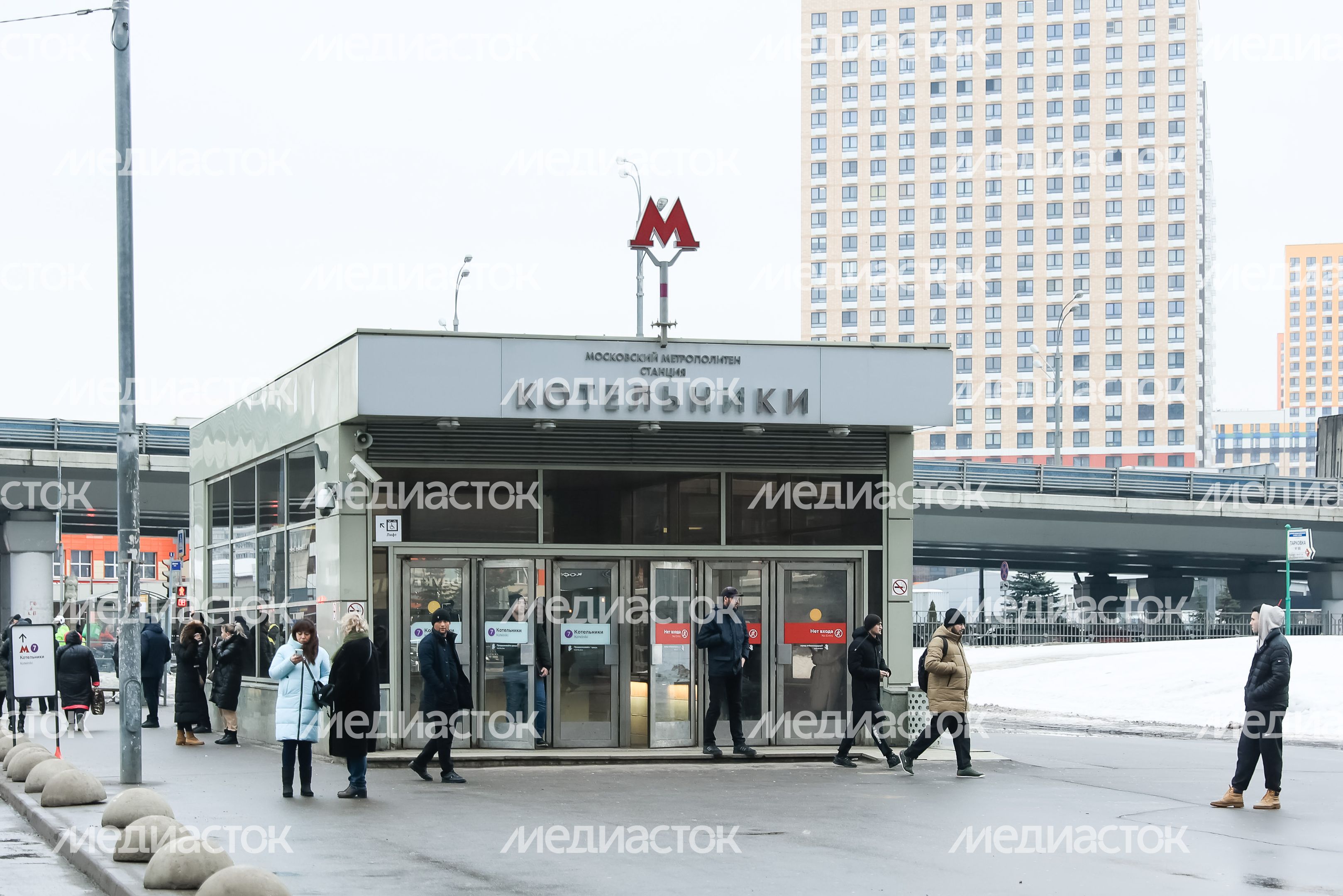 Посещение губернатором пересадочного узла в Котельниках