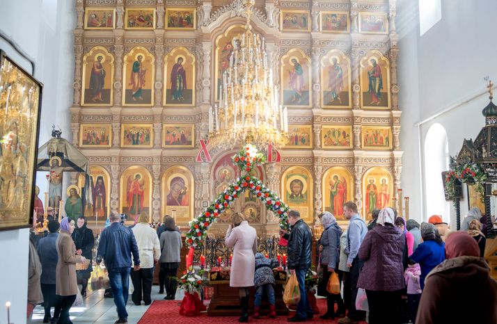 Пасха в Павлово-Посадском районе