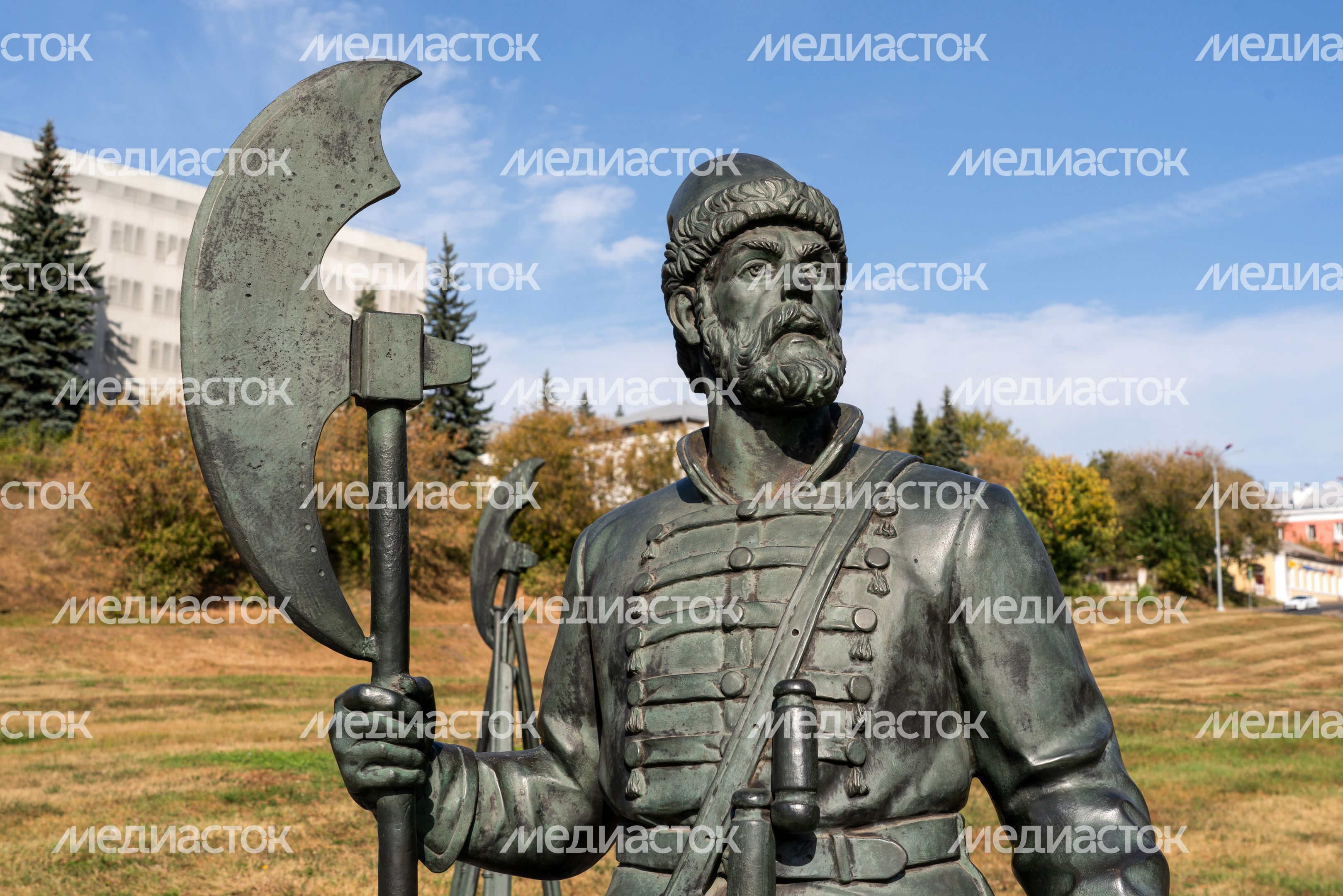 Скульптурная композиция «Стрельцы» в Серпухове Скульптурная композиция «Стрельцы» в Серпухове