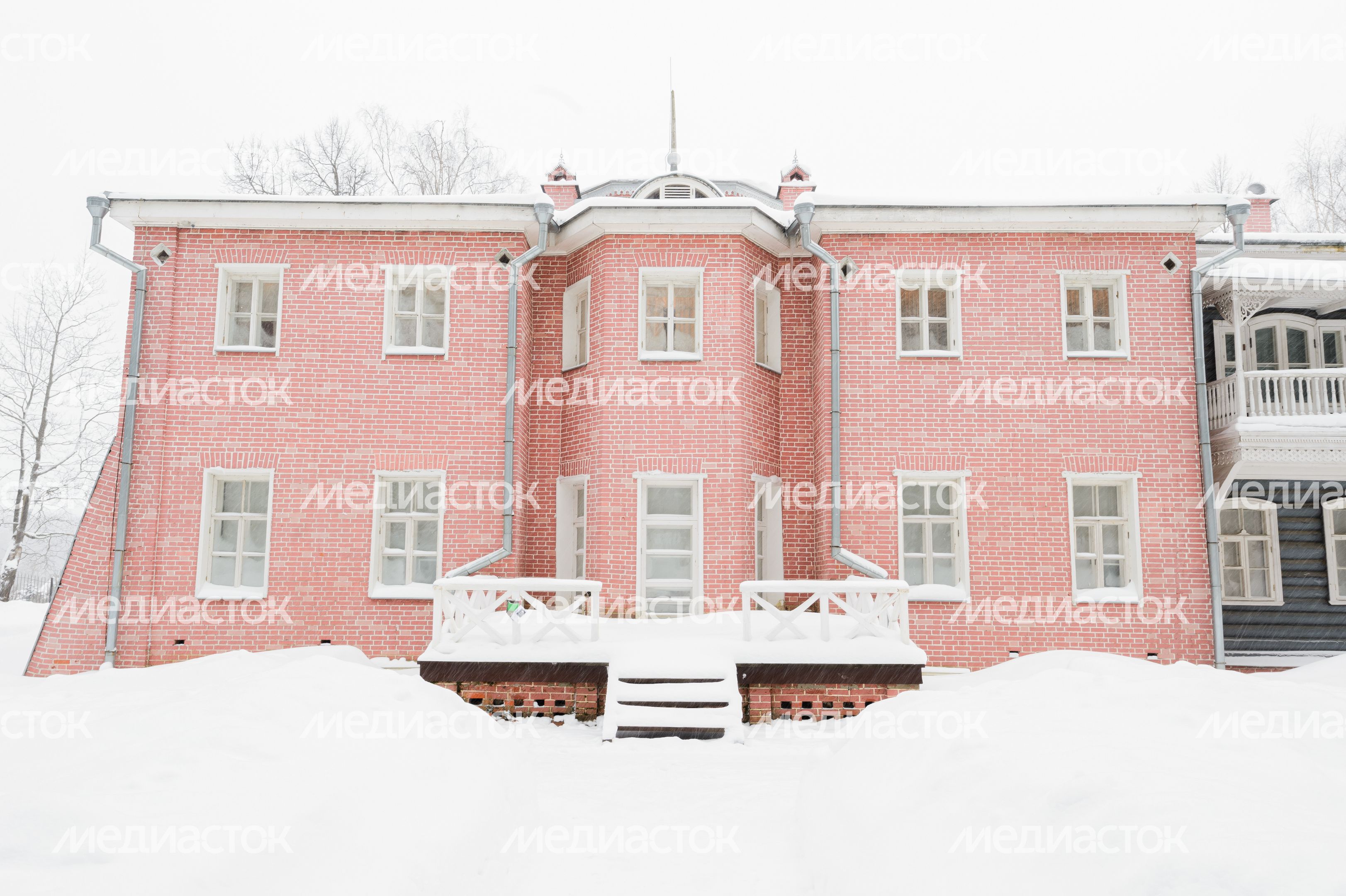 Музей-заповедник "Мураново" зимой