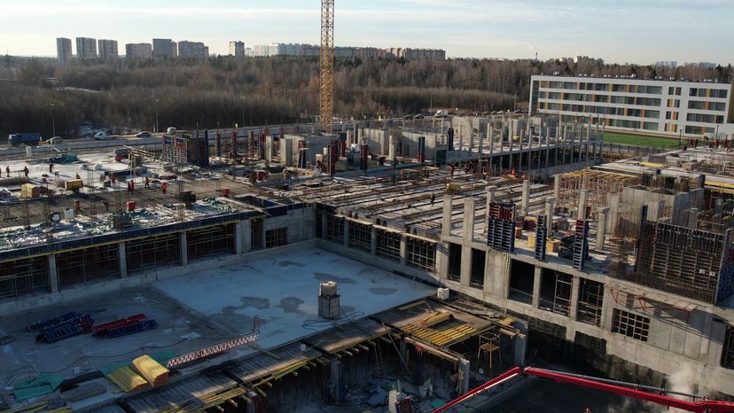 Строительство Балашихинской областной больницы