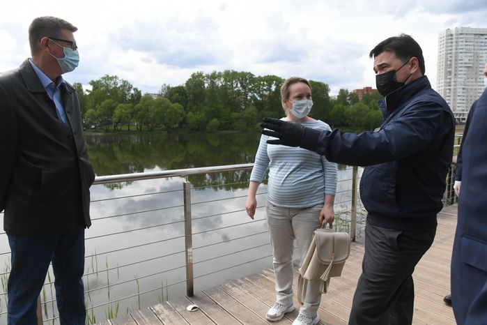 Рабочий визит губернатора Подмосковья в Пушкинский городской округ