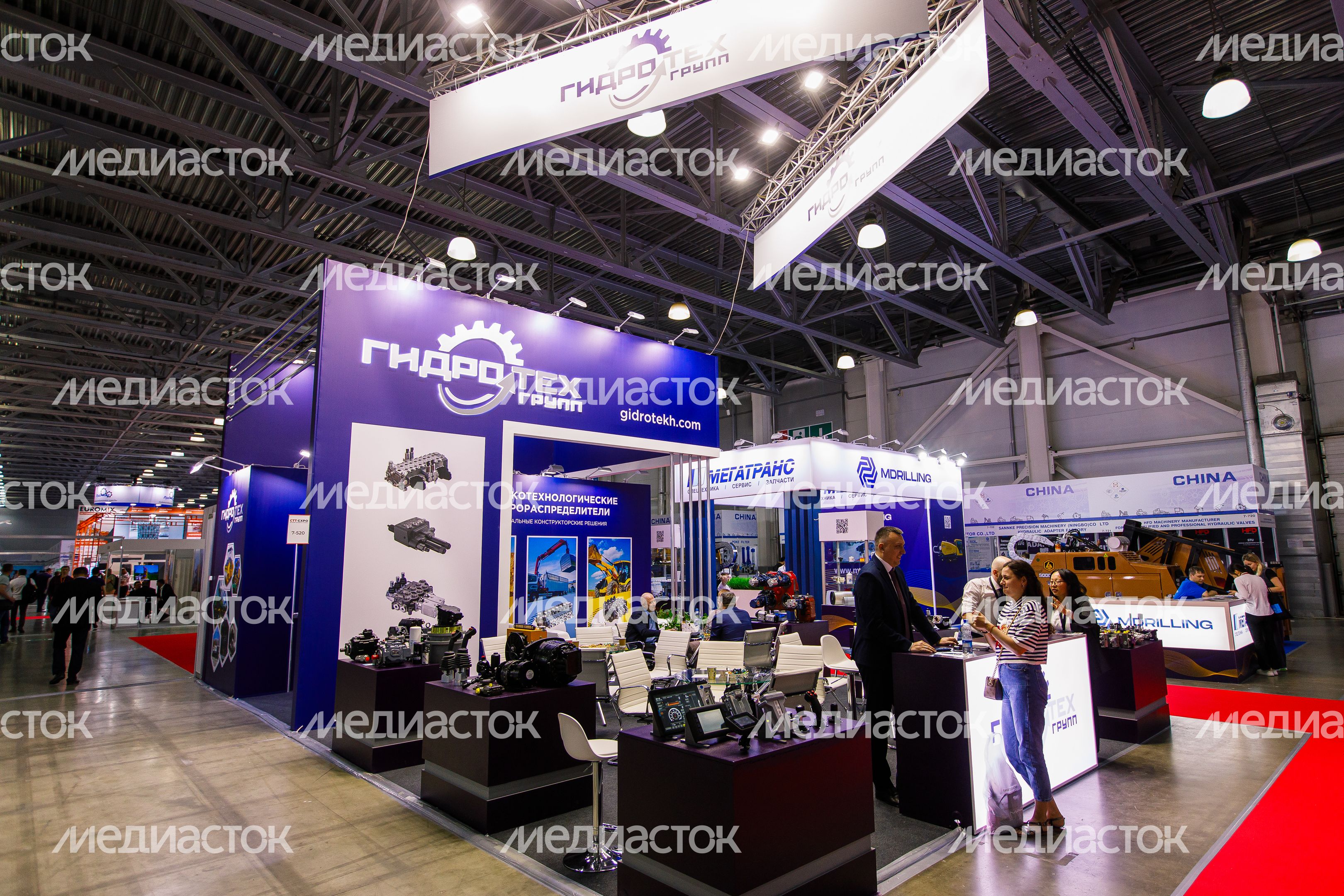 Выставка строительной техники и технологий CTT EXPO в красногорском МВЦ «Крокус Экспо»