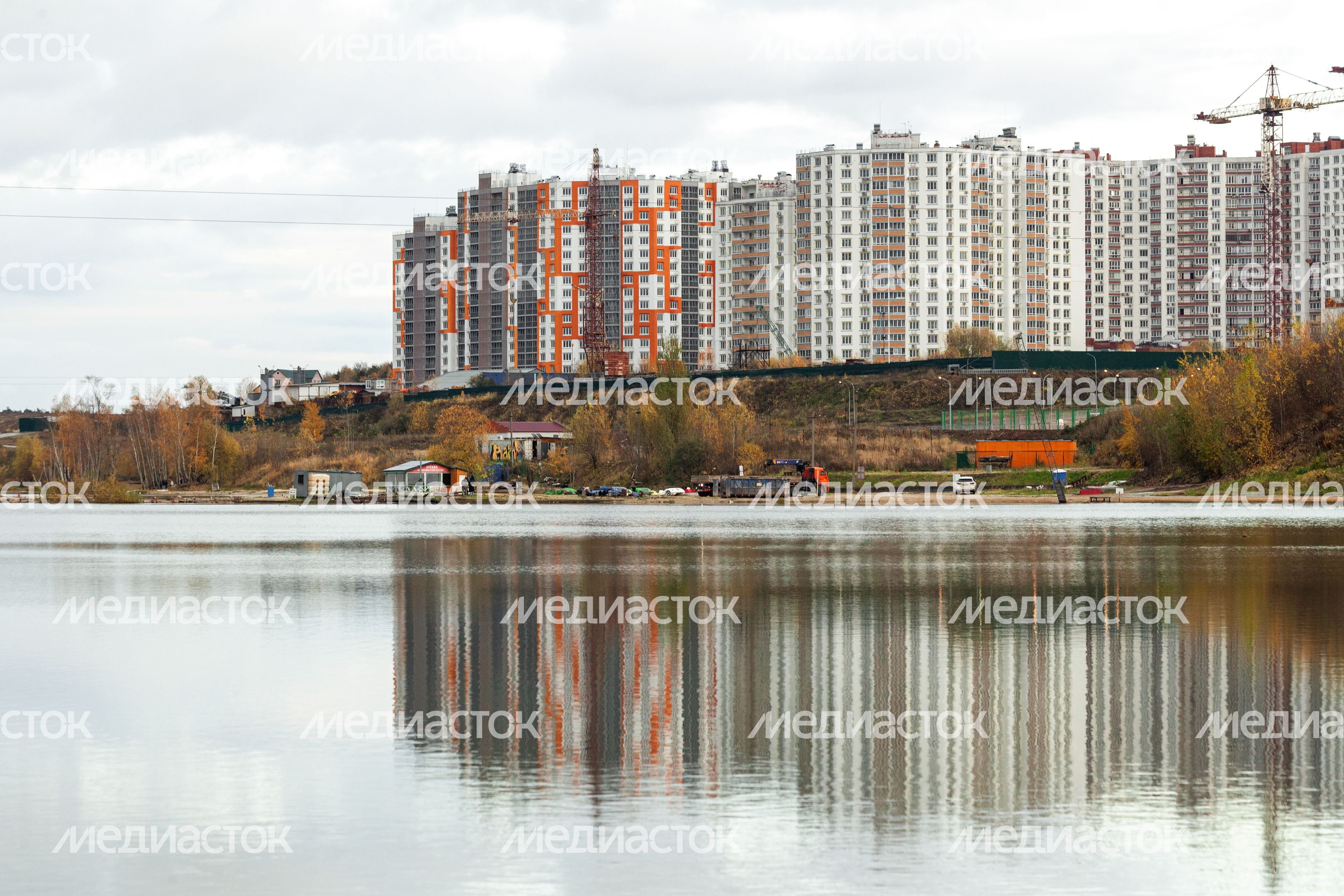 Люберцы. Дзержинский карьер осенью