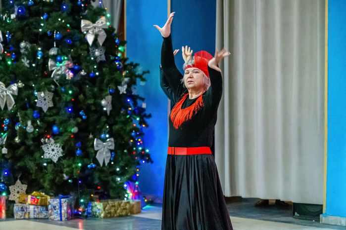 Зимний бал в культурном центре "Октябрь"